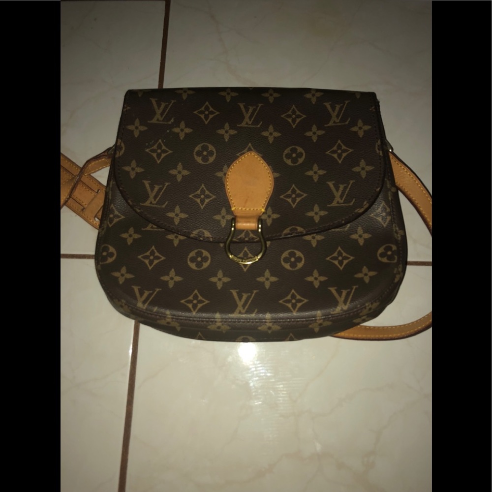Louis Vuitton Monogram Saint Cloud GM Shoulder Bag